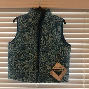 L.L. Bean reversible down vest
